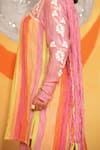 Jyoti Bansal_Yoke Embroidered Kurta Set _at_Aza_Fashions