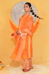 Buy_Jyoti Bansal_Abstract Print Kurta Set _Online_at_Aza_Fashions