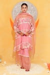 Buy_Jyoti Bansal_Placement Print Kurta Set _at_Aza_Fashions