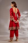 Shop_Studio A_Silk Hand Embroidered Anarkali Set _at_Aza_Fashions