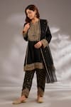 Buy_Studio A_Silk Dori Embroidered Short Kurta Set _at_Aza_Fashions