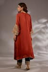 Shop_Studio A_Dori Embroidered A-Line Kurta & Pant Set _at_Aza_Fashions