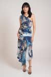 Buy_Advait_Nuri One Shoulder Dress _at_Aza_Fashions
