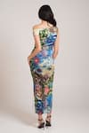 Shop_Advait_Gaia Ruched Dress _at_Aza_Fashions
