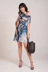 Advait_Nuri Ruched Dress _at_Aza_Fashions