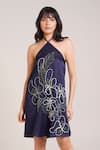 Shop_Advait_Ren Embroidered Dress _Online_at_Aza_Fashions