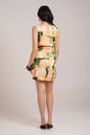 Shop_Advait_Ceri Cotton Satin Short Dress _at_Aza_Fashions