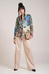 Buy_Advait_Gaia Printed Blazer Set _at_Aza_Fashions