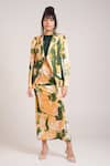 Buy_Advait_Ceri Printed Blazer Skirt Set _at_Aza_Fashions
