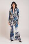 Buy_Advait_Nuri Printed Blazer Set _at_Aza_Fashions