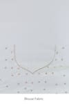 Azeera_Green Sequins, Embroidery Saree With Unstitched Blouse Piece _Online_at_Aza_Fashions