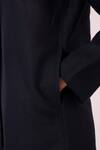 Buy_The Summer House_Darcy Black Linen Cotton Jacket 