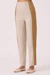 Shop_The Summer House_Dimtri Linen Panelled Jacket & Pant Set _Online_at_Aza_Fashions