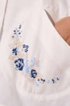 Buy_The Summer House_Sibyl Handwoven Embroidered Off White Shirt 
