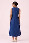 Shop_The Summer House_Waltz Linen Panelled Midi Dress _at_Aza_Fashions