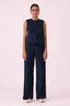 Buy_The Summer House_Wotton Needlecord Linen Shirt _Online_at_Aza_Fashions