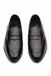 Shop_3dm Lifestyle_Black Split Toe Penny Loafers _Online_at_Aza_Fashions