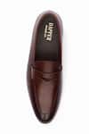 Shop_3dm Lifestyle_Brown Split Toe Penny Loafers _Online_at_Aza_Fashions