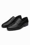 Buy_3dm Lifestyle_Black Soft Unlined Penny Loafers _at_Aza_Fashions