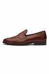 3dm Lifestyle_Brown Soft Unlined Penny Loafers _Online_at_Aza_Fashions