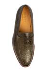 Buy_3dm Lifestyle_Green Penny Loafer - Crocodile _Online_at_Aza_Fashions
