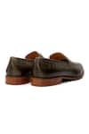 Shop_3dm Lifestyle_Green Penny Loafer - Crocodile _Online_at_Aza_Fashions