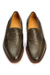 Buy_3dm Lifestyle_Green Penny Loafer - Crocodile 