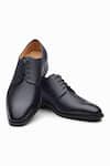 Shop_3dm Lifestyle_Navy Grain Leather Derby Shoes _at_Aza_Fashions