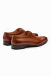 Buy_3dm Lifestyle_Brown Cognac Wholecut Oxford Leather Shoes _Online_at_Aza_Fashions