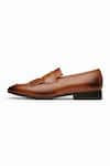 3dm Lifestyle_Brown Fringe Belgian Loafers _Online_at_Aza_Fashions
