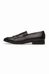 3dm Lifestyle_Black Fringe Belgian Loafers _Online_at_Aza_Fashions