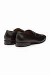 Buy_3dm Lifestyle_Black Fringe Belgian Loafers _Online_at_Aza_Fashions