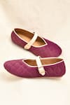 Buy_Around Always_Burgundy Enola Mary Janes _at_Aza_Fashions