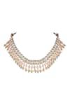 Curio Cottage_Green Meira Mother Of Pearl Necklace _Online_at_Aza_Fashions