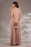 Shop_Studio A_Satin Organza Kurta Sharara Set _at_Aza_Fashions