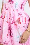 Shop_Dev And Viv_Pink Cotton Off-shoulder Floral Print Dress _Online_at_Aza_Fashions