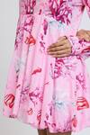 Shop_Dev And Viv_Pink Cotton Collared Floral Pattern Dress _Online_at_Aza_Fashions