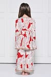 Shop_The Pony & Peony Co._Red Cotton, Net Gota Patti Paisley Print Anarkali Pant Set _at_Aza_Fashions