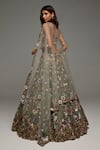 Shop_Opus Atelier_Multi Color Tulle, Net Sequins, Embroidery, Beads, Stones Kaelyn Lehenga Set _at_Aza_Fashions
