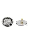 Sangeeta Boochra_Silver Plated Beads Timeless Oxidised Studs _Online_at_Aza_Fashions