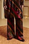 Buy_Punit Balana_Multi Color Organza, Silk Embroidery Resham Work Kurta With Pant _Online_at_Aza_Fashions