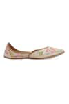 Buy_NR By Nidhi Rathi_Multi Color Multicolored Embroidered Juttis _Online_at_Aza_Fashions