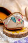 NR By Nidhi Rathi_Multi Color Multicolored Embroidered Juttis _at_Aza_Fashions