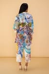 Shop_Saaksha & Kinni_Multi Color Applique scribble White Loly Trouser _at_Aza_Fashions
