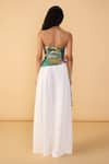 Shop_Saaksha & Kinni_White Polyester Solid Saylor Palazzo _at_Aza_Fashions