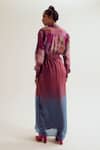 Shop_Capisvirleo_Lavender Silk Vinca Skirt _at_Aza_Fashions