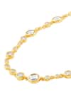 Isharya_Gold Plated Modern Maharani Bolo Choker Necklace _Online_at_Aza_Fashions