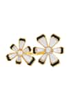 Shop_Isharya_Gold Plated Stones Ayaana Floral Cocktail Ring _at_Aza_Fashions