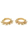 Shop_Vivinia By Vidhi Mehra_Multi Color Stones, Beads Kundan Embellished Bangles _at_Aza_Fashions