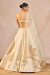 Shop_Masaba_Ivory Tissue, Organza Embroidery, Patchwork, Pehli Kiran 12 Kalis Lehenga Set _at_Aza_Fashions